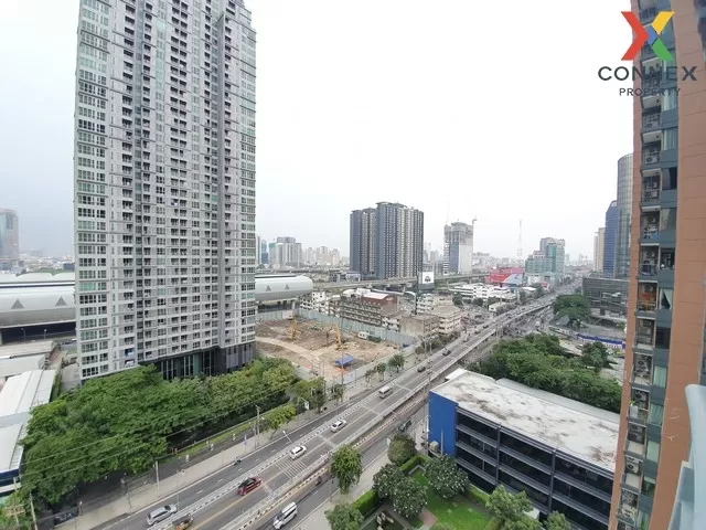 FOR RENT condo , Villa Asoke , high floor , MRT-Phetchaburi , Mak